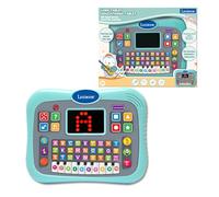 Lexibook, Educational Tablet, Bilingual ENGLISH/GERMAN, Talking Tablet with Screen to Learn the Alphabet, Numbers, and Animals, Piano and Interactive Quiz Modes, Blue, JCPAD007i3
