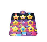 DM10, Electronic Dance Floor Mat, Illuminated Keys, Built-in Speaker, Purple/Yellow