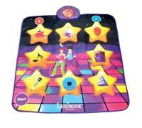 DM10, Electronic Dance Floor Mat, Illuminated Keys, Built-in Speaker, Purple/Yellow