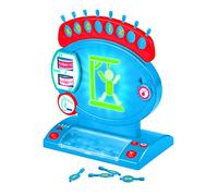 LEXIBOOK JG800 Electronic Hangman, Child and Family Board Game, Spelling and Vocabulary, Light and Sound Effects, 2 Players, Blue/red, for ages 8 plus