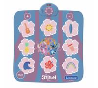LEXIBOOK, Disney Stitch, Stitch Electronic Dance Mat, Bluetooth and Light-Up with 6 Game Modes, Pink, DM10D