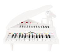 LEXIBOOK FIRST ELECTRONIC PIANO FOR KIDS WITH MIC & LIGHT EFFECTS - WHITE - K731