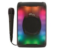 Lexibook Flame Portable Bluetooth Speaker With Microphone Lights - K8320