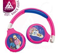 LEXIBOOK Bluetooth Headphones Stereo Wired Wireless Kid Safe Foldable BARBIE