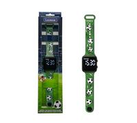 LEXIBOOK, Football LED Digital Watch, Kids Digital Sports Watch, 12/24h Display, Alarm, Adjustable Strap, Lightweight Design, DMW060FOLXB