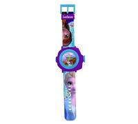 LEXIBOOK Frozen 2 Adjustable projection watch digital screen - 20 images of Elsa, Anna and Olaf - for Children/Girls - Blue and Purple -- DMW050FZLXB