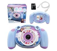 Lexibook, Frozen, 4-in-1 Kids digital camera, photo and video function, games, 32GB SD card included, purple, DJ080FZLXB
