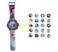 LEXIBOOK Frozen 2 Adjustable Projection Watch Digital Screen - 20 Images of Elsa, Anna and Olaf - for Children/Girls - Blue and Purple -- DMW050FZ