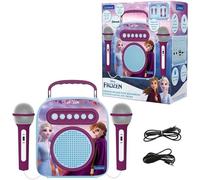 Lexibook Frozen Bluetooth Speaker Karaoke With Microphone & Carry Strap
