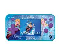 Lexibook, Frozen, Cyber Arcade Pocket, Portable Gaming Console, 150 Games, 1.8" LCD screen, Battery Operated, Purple/blue, JL1895FZ