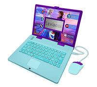 Lexibook, Frozen, Educational Age 3+ and Bilingual Laptop Italian/English, Girls Toy with 124 Activities to Learn, Play Games and Music with Elsa & Anna, Blue/Purple, JC598FZi5