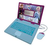 Lexibook, Frozen, Educational and Bilingual Laptop Arabic/English, Toy for Child Kid 124 Activities, Learn Play Games and Music with Anna & Elsa, Purple/Blue, JC598FZi13