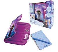 LEXIBOOK - Frozen, Electronic Secret Diary with pen and notebook included, interactive, password, fun features, sounds effects, Purple/blue, SD50FZLXB