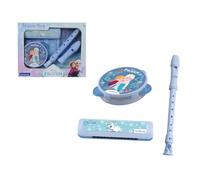 LEXIBOOK, Frozen, Musical Instruments Set, Light Blue, KLC9FZLXB | Colorful Disney-themed instruments help develop coordination, listening skills and confidence through musical fun!
