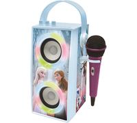 Lexibook, Frozen, Portable Bluetooth Light Speaker with Microphone, Light Effect