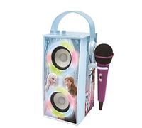 Disney Frozen II Portable Bluetooth Speaker with Lights & Microphone