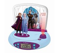 LEXIBOOK, Frozen Projector Alarm Clock, RP510FZ | Night light, Ceiling projection, Sound effects, Blue/Purple