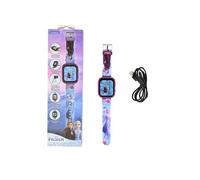 LEXIBOOK, Frozen, Selfie camera watch, HD touch screen, 720p camera, MP3 player, Built-in speaker, Dictaphone, Pedometer, 5 games, Blue/purple, DMW070FZLXB