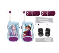 Lexibook, Frozen, Walkie-Talkies 200m, Communication Game for Children, Belt Clip, 2 Communication Channels, Battery Operated, Blue, TW12FZLXB