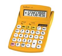 Lexibook, FRUITIES® Desktop calculator with tilting display, 10 digits, Basic and advanced functions, Large keys, Solar and battery-powered, Yellow, C210D