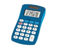 Lexibook, FRUITIES® Pocket Calculator, 8 digits, 4 operations, Basic and advanced functions, Solar and battery powered, Blue, C208A