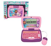 LEXIBOOK, Gabby and the Magic House, Bilingual Educational Laptop FRENCH/ENGLISH, 40 Educational Activities, JC398GDHi1