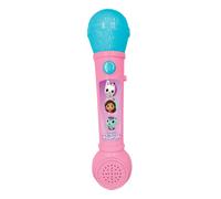 LEXIBOOK, Gabby's Dollhouse, Lighting Microphone for children, musical toy, buil