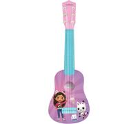 Lexibook, Gabby's Dollhouse My First Guitar, K200GDH | 53cm (21"), 6 nylon strings, Learning guide included, Pink