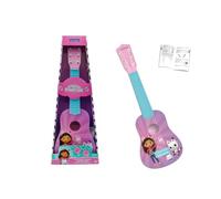 Lexibook, Gabby's Dollhouse, My first guitar for children, 6 nylon strings, 53 cm / 21'', Guide included, Pink, K200GDH