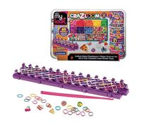 LEXIBOOK, Giant All-in-One Loom Studio Set, Blue Green Red Yellow Orange Pink Purple Black, CRLOOM7