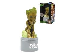 LEXIBOOK, Groot Nightlight Speaker, NS01GGLXB | Soft light, Built-in speaker, Battery operated