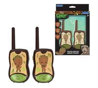 LEXIBOOK, Guardians of the Galaxy, Groot, Walkie-Talkies 200m/650ft, Communication game for children, Belt clip for transport, Battery operated, Brown, TW12GGLXB