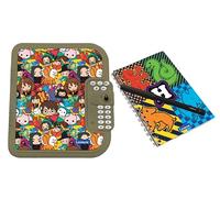 Lexibook, Harry Potter: Electronic diary with pen and notebook included, interactive, password protected, fun functions, sound effects, Gold/black, SD50HP