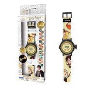 LEXIBOOK, Harry Potter Projection Watch, DMW050HPLXB | Digital, 20 projections, adjustable strap, rotating lens ring, time/date, battery included
