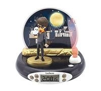 Lexibook, Harry Potter, Projector Alarm Clock for kids, Nightlight and time projection to the ceiling, Sound Effects, Battery-powered, Black, RP500HP