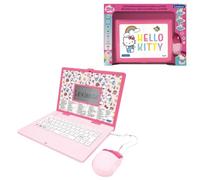 LEXIBOOK, Hello Kitty, Bilingual Educational Laptop English/German, 164 activities: Language, Writing, Math, Logic, Music and Games, for Boys and Girls, JC598HKi3LXB