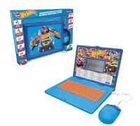LEXIBOOK, Hot Wheels Bilingual Educational Laptop - 124 Activities in French/English, JC598HWi1LXB