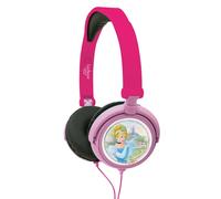 Lexibook HP010DP Disney Princess Foldable Stereo Headphones Volume Limiter kids