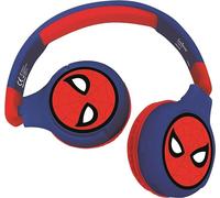 LEXIBOOK HPBT010SP Spiderman 2-in-1 Bluetooth Headphones Stereo Wireless Wired,