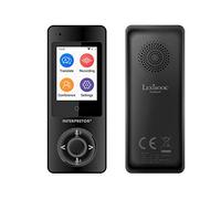 Lexibook, Interpretor, Instant Talking Translator, 75 Languages, Accurate translations of Professional Quality, Touch-Screen, Group Chat Function, Headphones Jack, Bluetooth, WiFi, Black, NTL2000