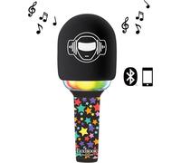 Lexibook iParty - Wireless Microphone with Speaker - Black/ Star