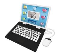 Lexibook JC498i1, Educational Laptop Bilingual English/French, 124 Language Activities, Writing, Maths, Logic, Music and Games, Boys and Girls, M, Silver