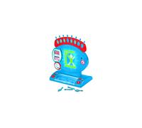 LEXIBOOK JG800 Electronic Hangman, Child and Family Board Game, Spelling and Vocabulary, Light and Sound Effects, 2 Players, Blue/red, for ages 8 plus