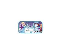 Lexibook JL2367FZ Disney Frozen Elsa Compact Cyber Arcade Portable Console, 150 Games, LCD Colour Screen, Battery Operated, Blue