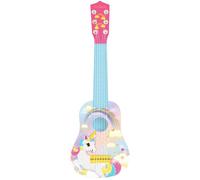 LEXIBOOK K200UNI Guitar - Unicorn, Blue,Pink