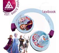 Lexibook HPBT010FZ Disney Frozen II Bluetooth & Wired Foldable Headphones