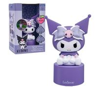 LEXIBOOK, Kuromi, Nightlight Bluetooth Speaker, Rechargeable, NS02HK1LXB | 2 in 1 nightlight and Bluetooth speaker with rechargeable battery, LED light, colour change feature and auto OFF timer