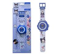 LEXIBOOK, Kuromi, Projection Watch, Adjustable Strap, Purple, DMW050HK1LXB