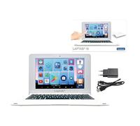 Lexibook, LAPTAB® 11 Laptop with Touch Screen, Family Friendly, Educational and Fun Content, Works on Android™, Parental Control, Ultra Slim and Lightweight, LT11FR
