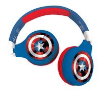 Lexibook Marvel Avenger Headphones 2-In-1 Bluetooth & Wired With Mic & Button